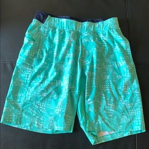 9’ lulu lemon shorts